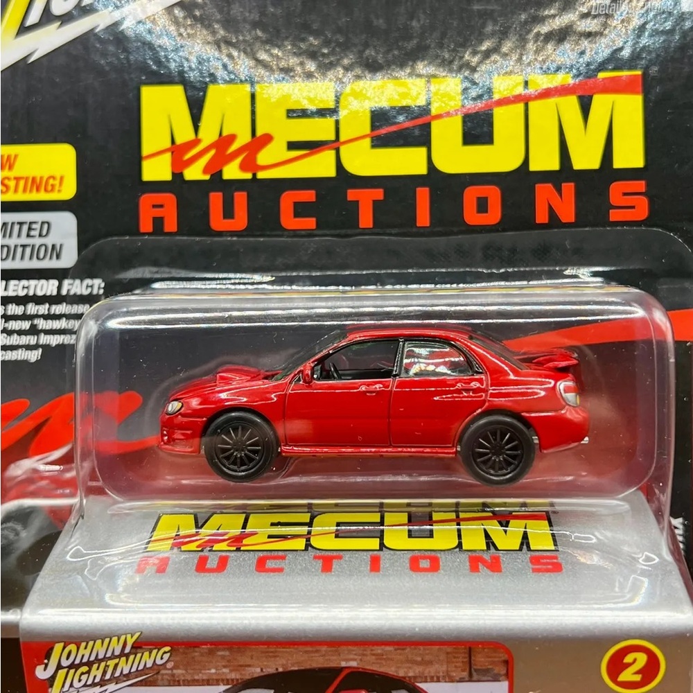 Johnny Lightning Red Die-Cast Car - Picture 2 of 3
